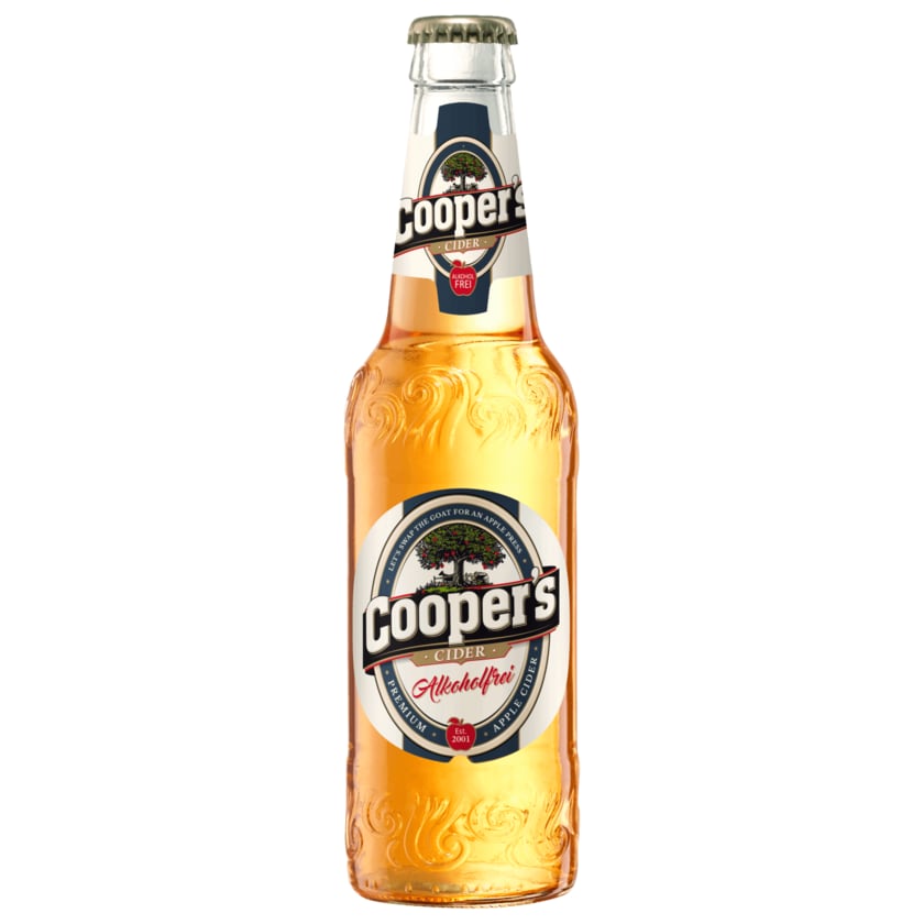Coopers Apple Cider alkoholfrei 0,33l